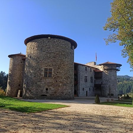 Gite Le Rocher Du Chateau De Retourtour Lamastre Exterior foto