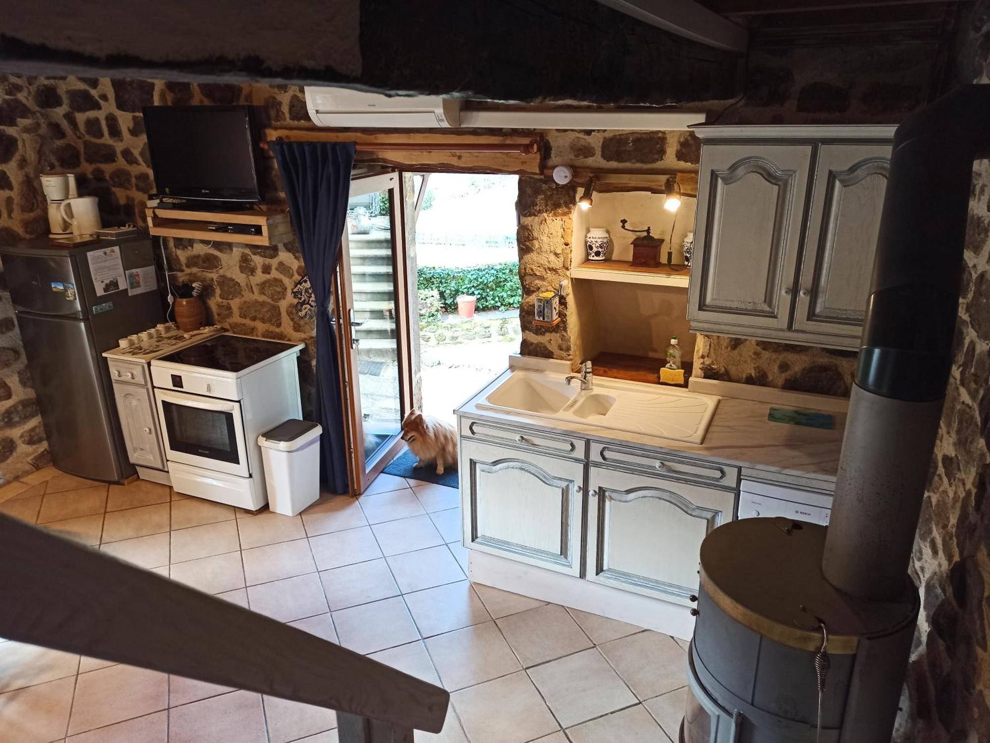 Gite Le Rocher Du Chateau De Retourtour Lamastre Exterior foto